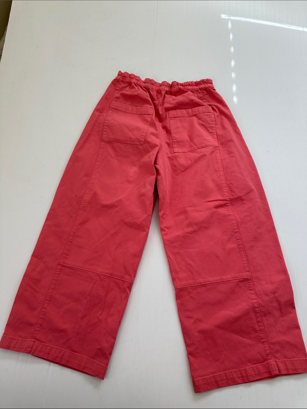 Anthropologie Coral Wide-Leg Pants - Picture 3 of 14